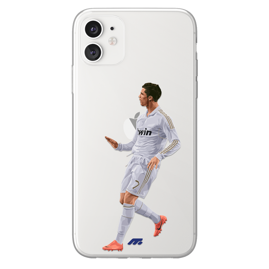 Coque Cristiano Ronaldo de Football Real Madrid CF