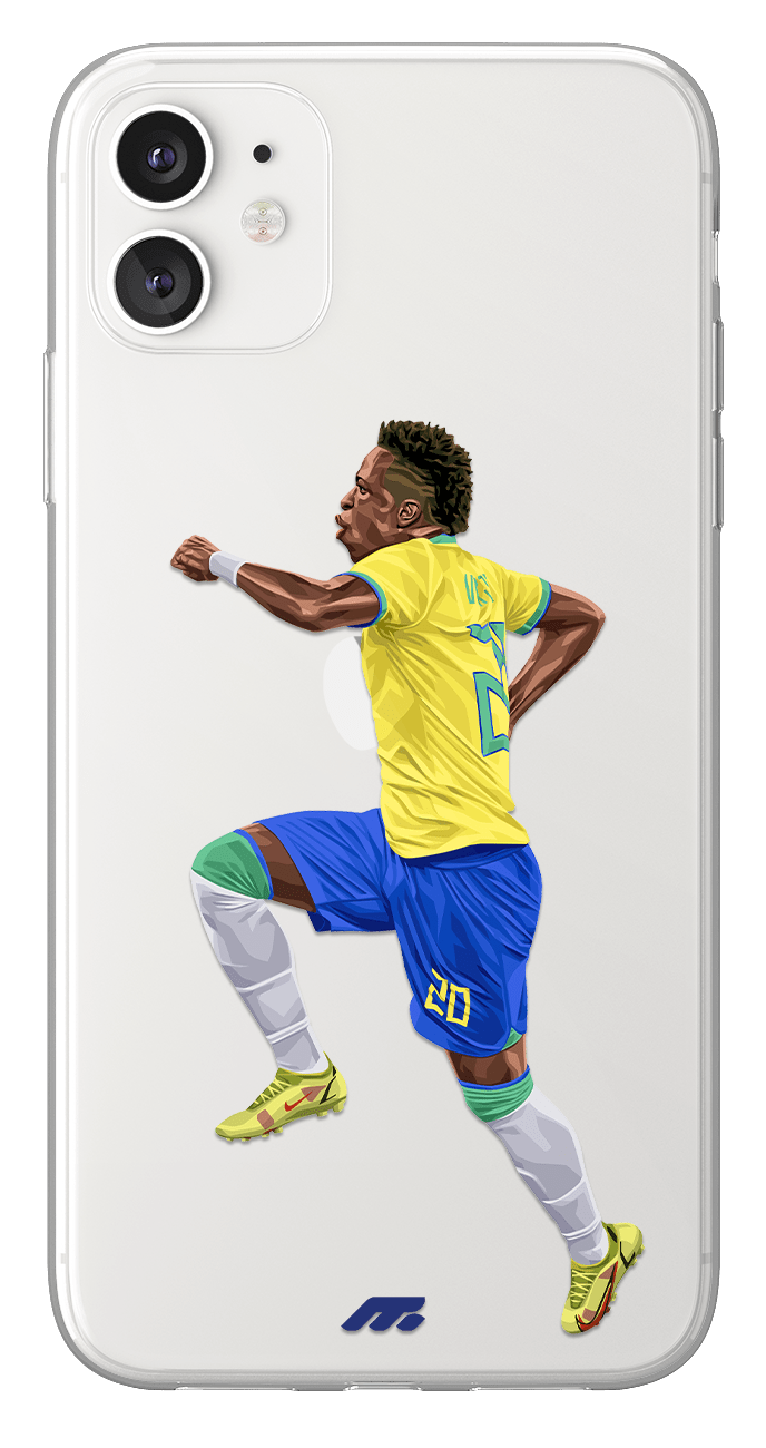 Coque de Vinicius Jr avec le Bresil