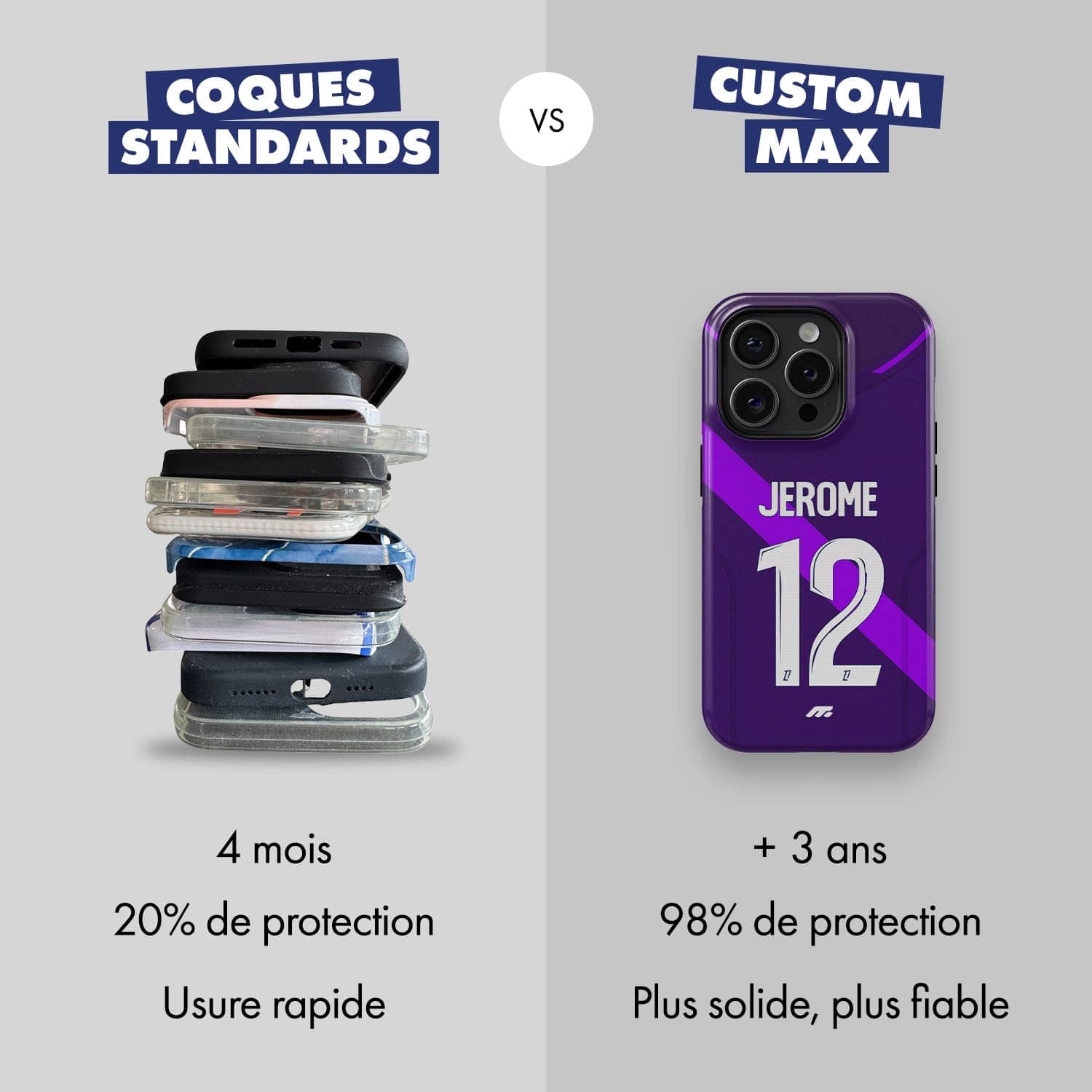 coque de téléphone TOULOUSE - CUSTOM MAX