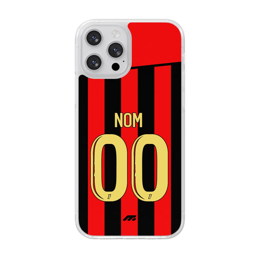 Coque OGC Nice football personnalisable pour téléphone - iPhone, Samsung, Google, Xiaomi, Oppo