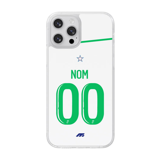 Coque AS Saint-Etienne football personnalisable pour téléphone - iPhone, Samsung, Google, Xiaomi, Oppo