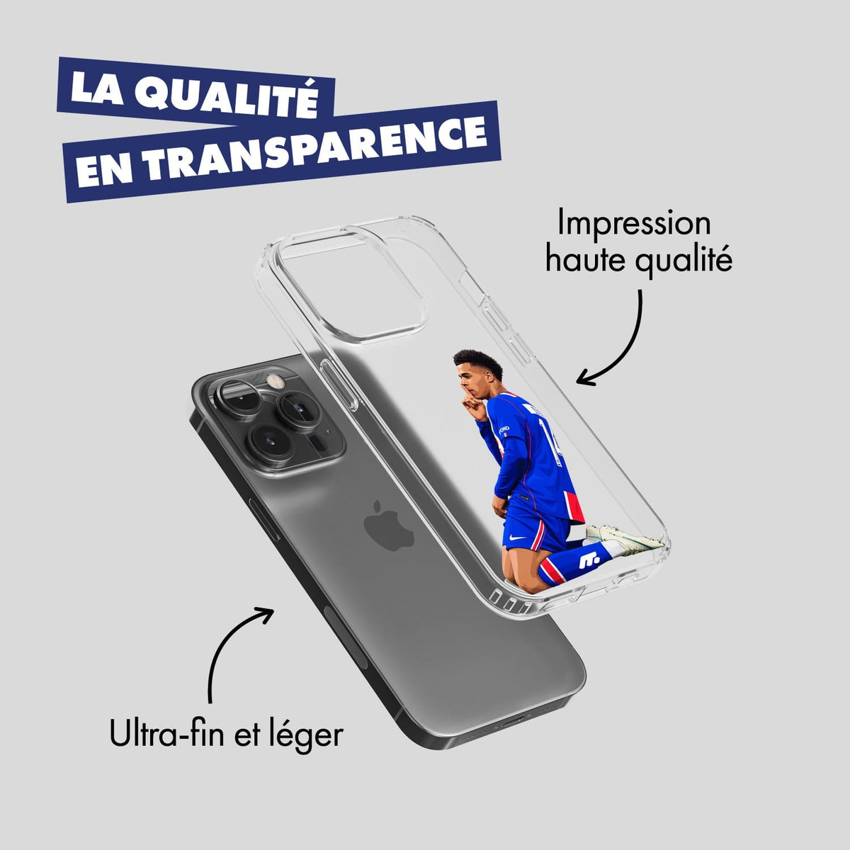 DOUBLE D coque - LA-QUALITE-EN-TRANSPARENCE