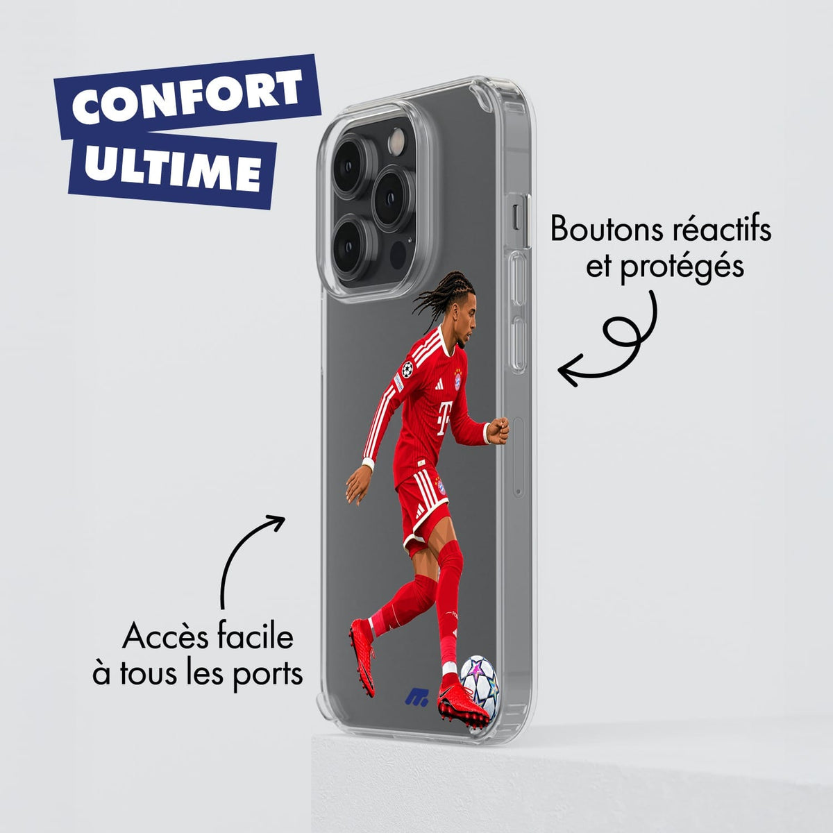 FRENCH MUNCHEN coque - CONFORT-ULTIME
