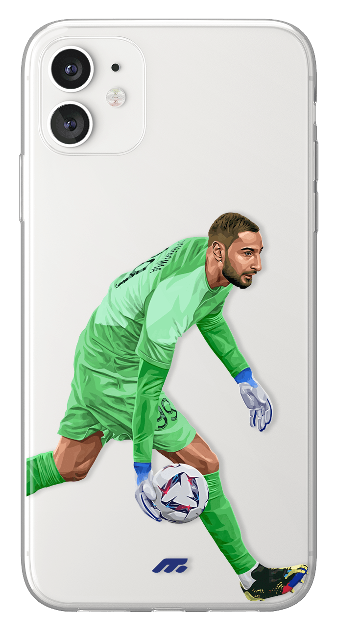 Coque de Gigio Donnarumma avec Paris Saint-Germain, Etui de téléphone de Football