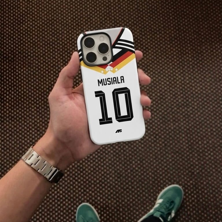 Coque de téléphone Equipe De Allemagne personnalisé de football