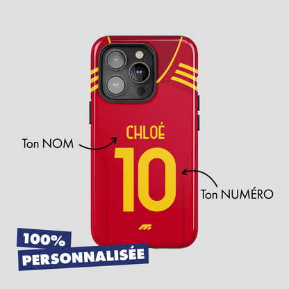 Coque de téléphone As Roma personnalisé de football
