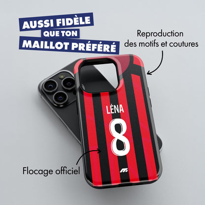 Coque de téléphone Ogc Nice personnalisé de football