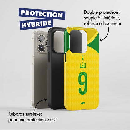 Coque de téléphone Fc Nantes personnalisé de football