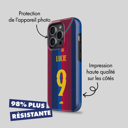 Coque de téléphone Fc Barcelone personnalisé de football
