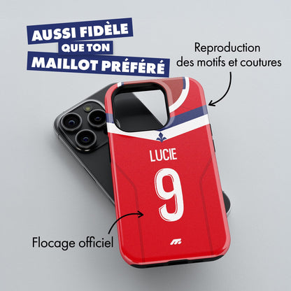 Coque de téléphone Lille Osc personnalisé de football