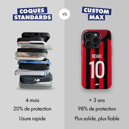 Coque de téléphone Ogc Nice personnalisé de football
