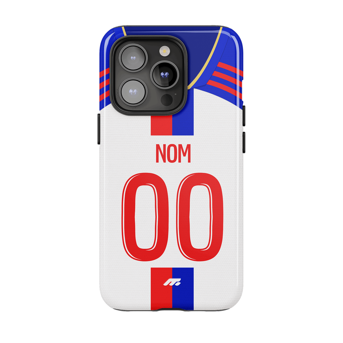 Coque de téléphone Olympique Lyonnais personnalisé de football