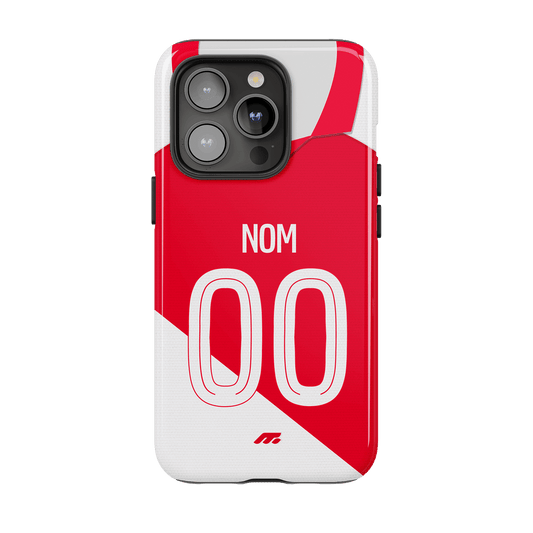 Coque de téléphone As Monaco personnalisé de football