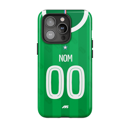 Coque de téléphone As Saint-Etienne personnalisé de football