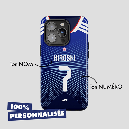 Coque Japon football personnalisable pour téléphone - iPhone, Samsung, Google, Xiaomi, Oppo