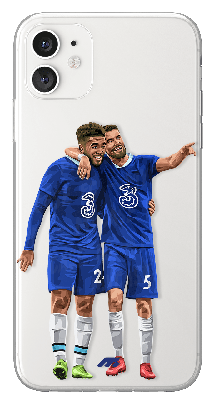 Coque de Jorginho avec Chelsea FC, Etui de téléphone de Football