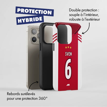 Coque de téléphone AJAX personnalisable pour téléphone
