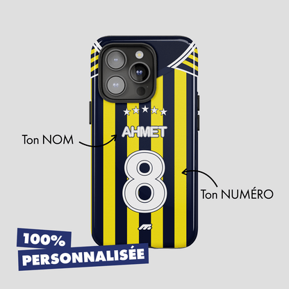 Coque Fenerbahce football personnalisable pour téléphone - iPhone, Samsung, Google, Xiaomi, Oppo
