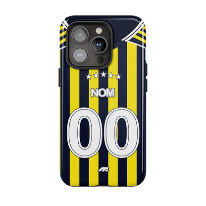 Coque Fenerbahce football personnalisable pour téléphone - iPhone, Samsung, Google, Xiaomi, Oppo