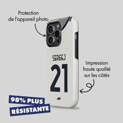 Coque de téléphone LAZIO personnalisable pour téléphone