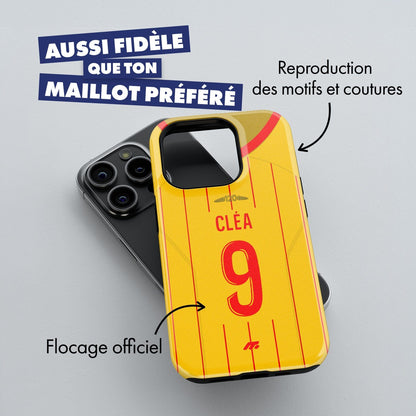Coque RC Lens football personnalisable pour téléphone
