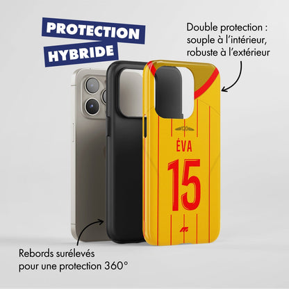 Coque RC Lens football personnalisable pour téléphone