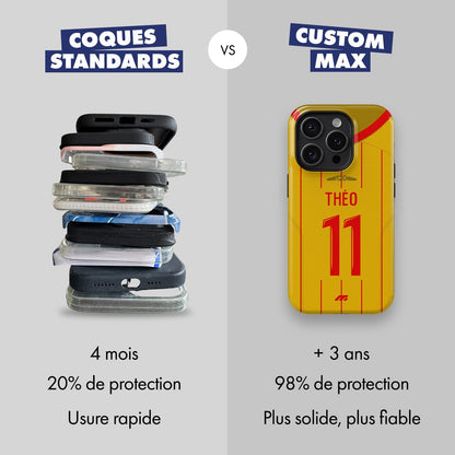 Coque RC Lens football personnalisable pour téléphone