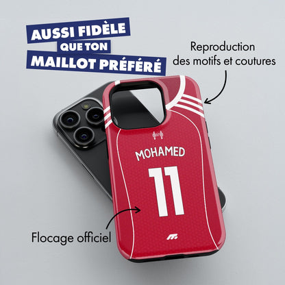 Coque Liverpool FC football personnalisable pour téléphone 