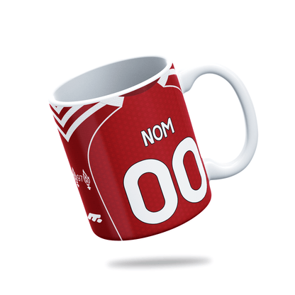 Mug Liverpool FC football personnalisable