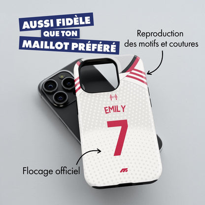 Coque de téléphone LIVERPOOL personnalisable pour téléphone