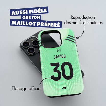 Coque de téléphone LIVERPOOL personnalisable pour téléphone