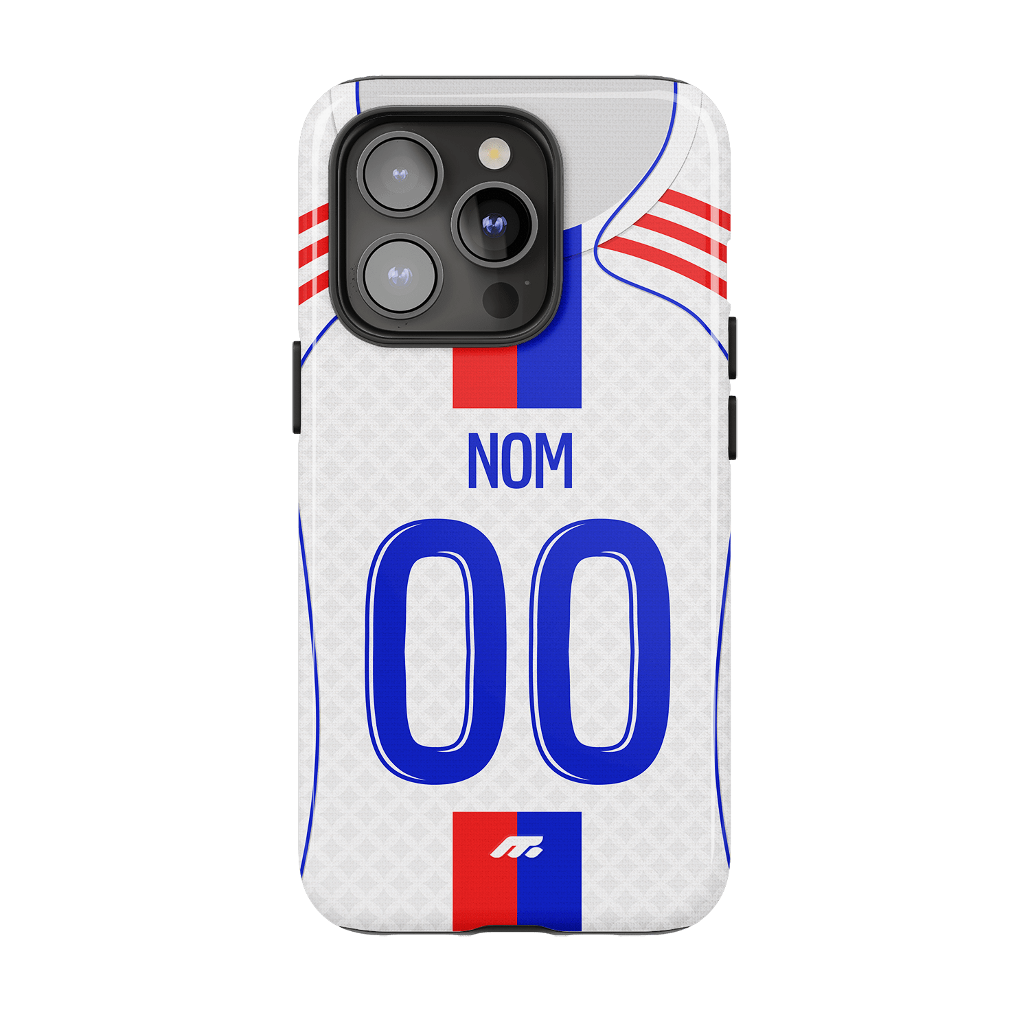 Coque Olympique Lyonnais football personnalisable pour téléphone