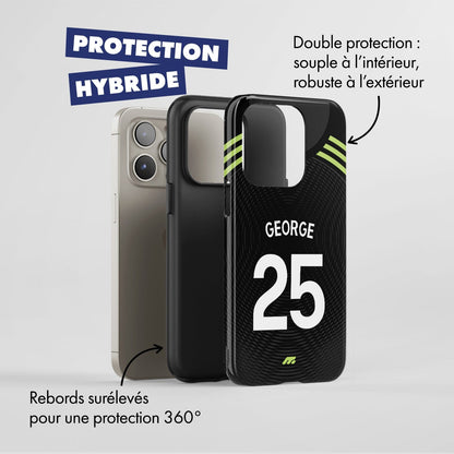 Coque Manchester United football personnalisable pour téléphone 