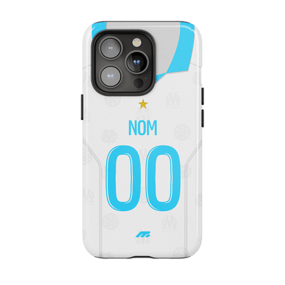 Coque Olympique de Marseille football personnalisable pour téléphone