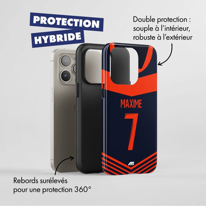 Coque Montpellier Hérault SC football personnalisable pour téléphone - iPhone, Samsung, Google, Xiaomi, Oppo