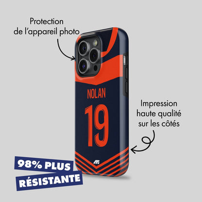 Coque Montpellier Hérault SC football personnalisable pour téléphone - iPhone, Samsung, Google, Xiaomi, Oppo