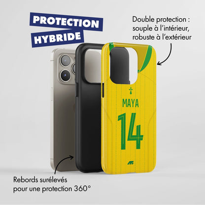 Coque FC Nantes football personnalisable pour téléphone