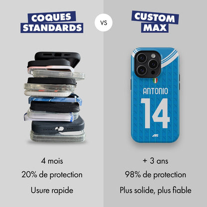Coque de téléphone Napoli SSC personnalisable pour téléphone 