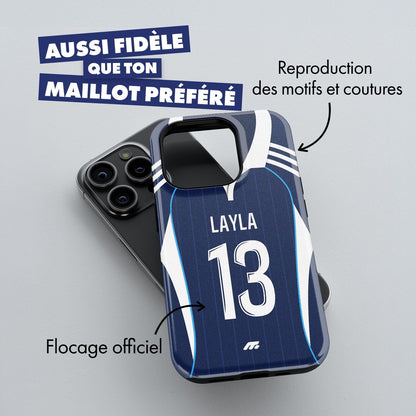 Coque de téléphone PARIS FC personnalisable pour téléphone