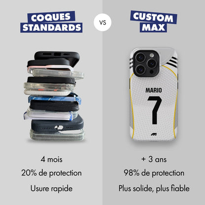 Coque Real Madrid CF football personnalisable pour téléphone