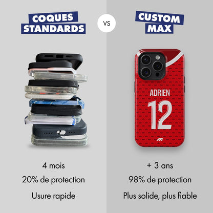 Coque Stade de Reims football personnalisable pour téléphone