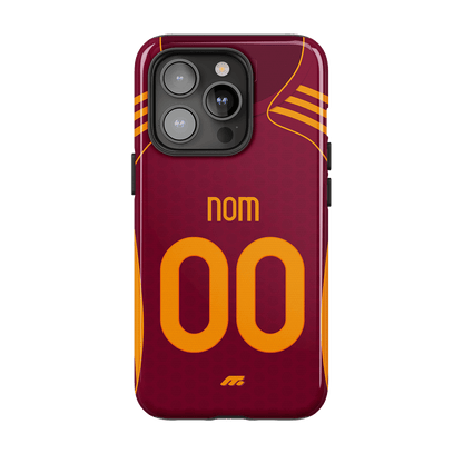 Coque de téléphone As Roma personnalisé de football