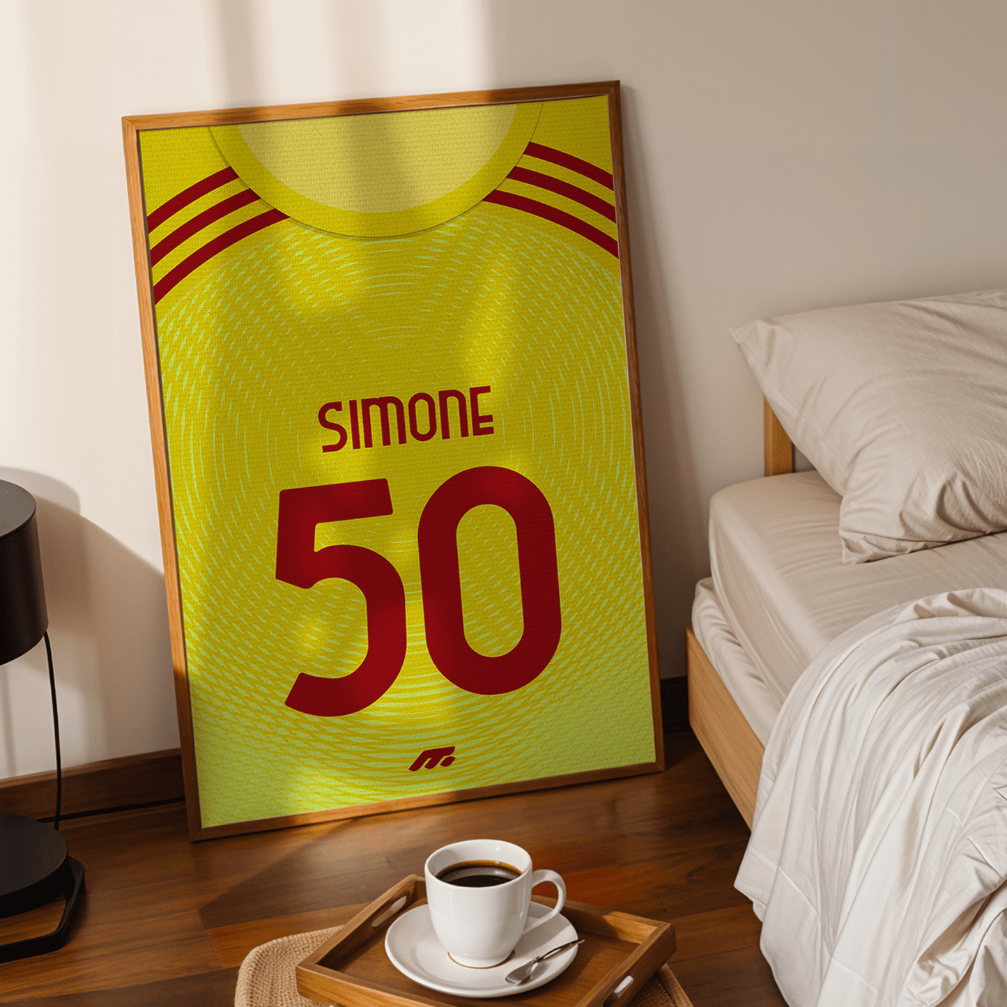 Affiche ROMA football personnalisable à imprimer