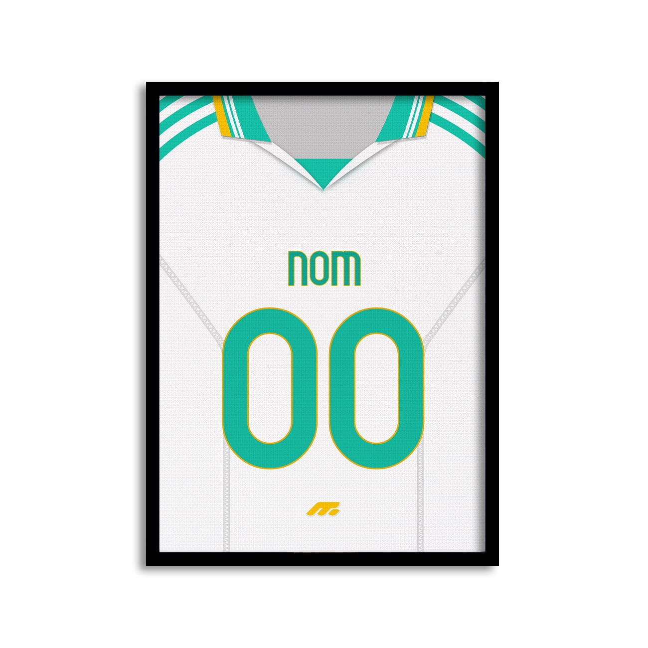 Affiche ROMA football personnalisable à imprimer