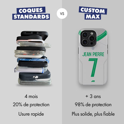 Coque de téléphone SAINT-ETIENNE personnalisable pour téléphone