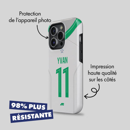 Coque de téléphone SAINT-ETIENNE personnalisable pour téléphone