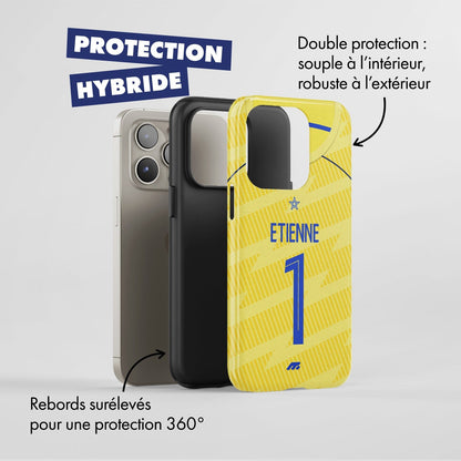 Coque de téléphone SAINT-ETIENNE personnalisable pour téléphone