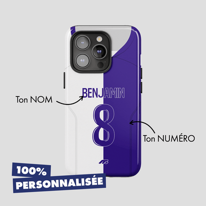 Coque Toulouse FC football personnalisable pour téléphone