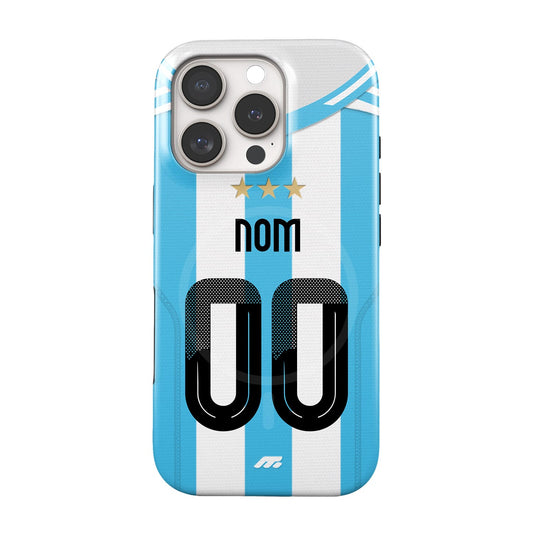 Coque de téléphone Magsafe Equipe de Argentine personnalisée