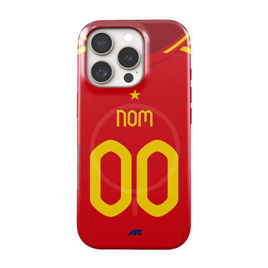 Coque de téléphone Magsafe Equipe de Italie personnalisée